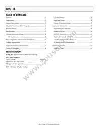 ADP3118JCPZ-RL Datasheet Page 2