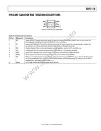 ADP3118JCPZ-RL Datasheet Page 5