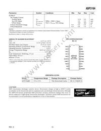 ADP3164JRUZ-REEL7 Datasheet Page 3