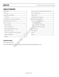 ADP3182JRQZ-REEL Datasheet Page 2