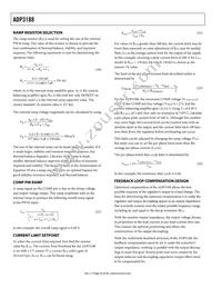 ADP3188JRUZ-REEL Datasheet Page 20