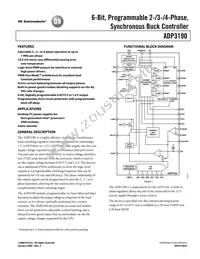ADP3190AJRUZ-RL Datasheet Cover