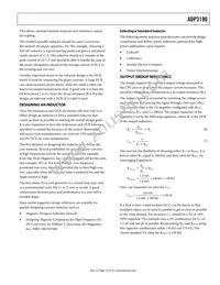 ADP3190AJRUZ-RL Datasheet Page 15