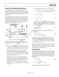 ADP3193AJCPZ-RL Datasheet Page 21