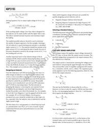 ADP3193JCPZ-RL Datasheet Page 20