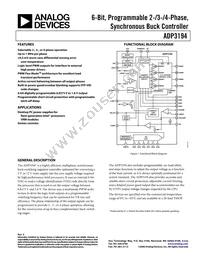 ADP3194JRUZ-RL Datasheet Cover