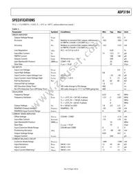 ADP3194JRUZ-RL Datasheet Page 3