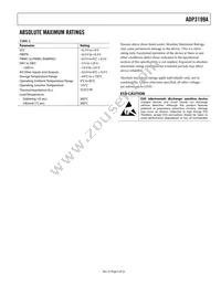 ADP3199AJCPZ-RL Datasheet Page 5