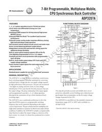ADP3207AJCPZ-RL Datasheet Cover