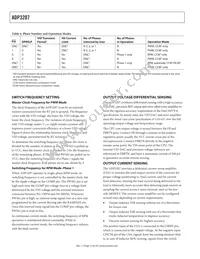 ADP3207JCPZ-RL Datasheet Page 12