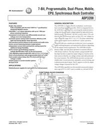 ADP3208JCPZ-RL Datasheet Cover