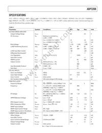 ADP3208JCPZ-RL Datasheet Page 3