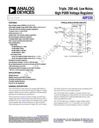 ADP320ACPZ331815R7 Datasheet Cover