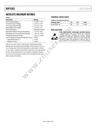 ADP3303AR-3.2-REEL Datasheet Page 4