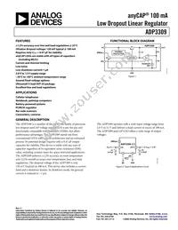 ADP3309ARTZ-2.5RL7 Datasheet Cover