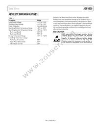 ADP3330ARTZ-2.75RL Datasheet Page 5