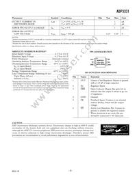 ADP3331ARTZ-REEL7 Datasheet Page 3