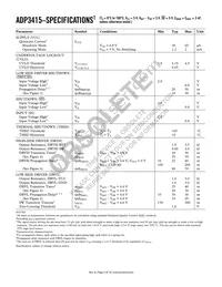 ADP3415LRMZ-REEL Datasheet Page 2