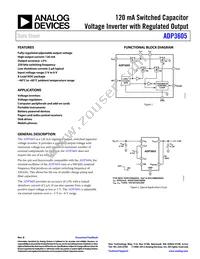 ADP3605ARZ Datasheet Cover