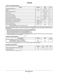 ADP4000JCPZ-RL7 Datasheet Page 4
