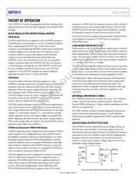 ADP5014ACPZ-R7 Datasheet Page 14