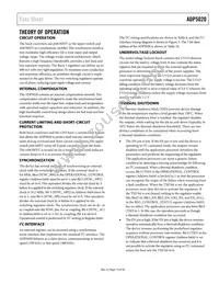 ADP5020ACPZ-R7 Datasheet Page 13