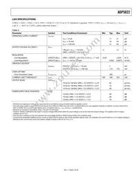 ADP5022ACBZ-6-R7 Datasheet Page 5