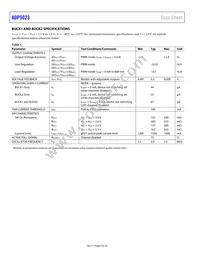 ADP5023ACPZ-R2 Datasheet Page 4