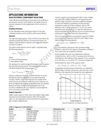 ADP5023ACPZ-R2 Datasheet Page 19