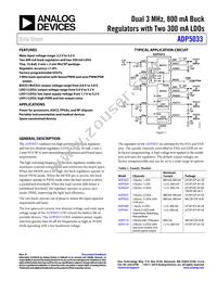 ADP5033ACBZ-6-R7 Datasheet Cover