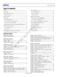 ADP5033ACBZ-6-R7 Datasheet Page 2