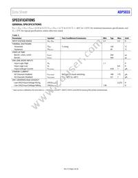 ADP5033ACBZ-6-R7 Datasheet Page 3