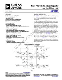 ADP5040ACPZ-1-R7 Cover