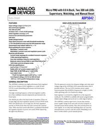ADP5042ACPZ-2-R7 Datasheet Cover