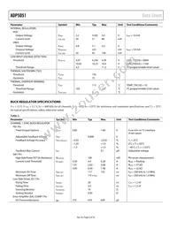 ADP5051ACPZ-R7 Datasheet Page 6