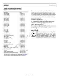 ADP5051ACPZ-R7 Datasheet Page 10