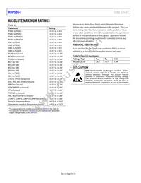 ADP5054ACPZ-R7 Datasheet Page 8
