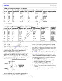 ADP5054ACPZ-R7 Datasheet Page 18