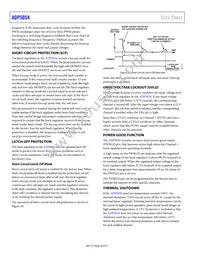 ADP5054ACPZ-R7 Datasheet Page 20