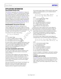 ADP5054ACPZ-R7 Datasheet Page 21