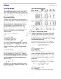 ADP5054ACPZ-R7 Datasheet Page 22