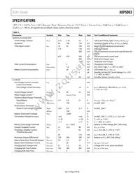 ADP5063ACPZ-1-R7 Datasheet Page 3
