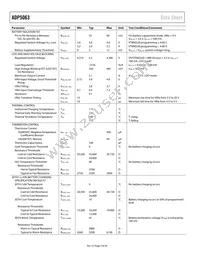 ADP5063ACPZ-1-R7 Datasheet Page 4