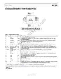 ADP5063ACPZ-1-R7 Datasheet Page 9