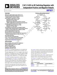 ADP5071AREZ-R7 Datasheet Cover