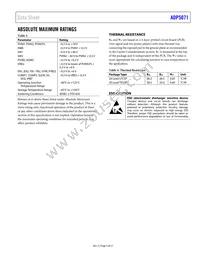 ADP5071AREZ-R7 Datasheet Page 5