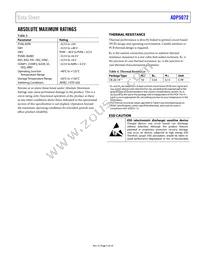 ADP5072ACBZ-R7 Datasheet Page 5