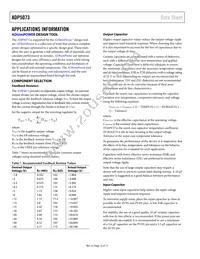 ADP5073ACPZ-R7 Datasheet Page 12
