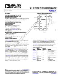 ADP5074ACPZ-R7 Datasheet Cover