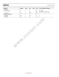 ADP5075ACBZ-R7 Datasheet Page 4